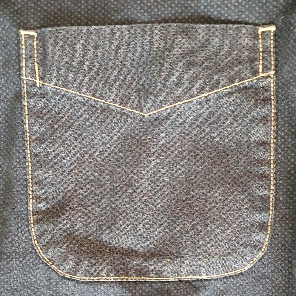 Blue Lightweight Denim Shirt S EUC - Picture 3 of 6